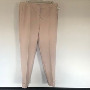 Adrianna papell dress pants size 10 light pink